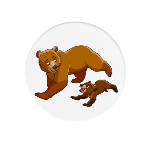Magneet - Brother Bear - Kenai en Koda 1