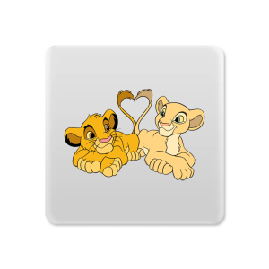 Magneet - De Leeuwenkoning - Simba en Nala 1