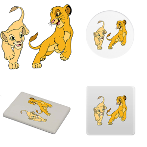 Magneet - De Leeuwenkoning - Simba en Nala 3