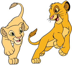 Magneet - De Leeuwenkoning - Simba en Nala 3