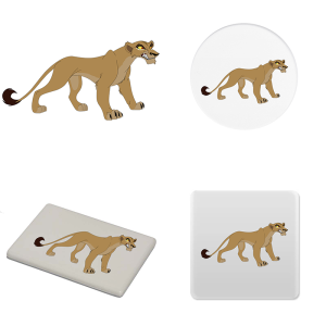 Magneet - De Leeuwenkoning - Zira 2