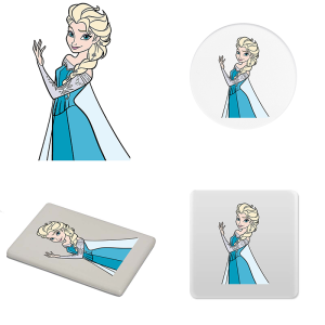 Magneet - Frozen - Elsa 1