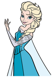 Magneet - Frozen - Elsa 1