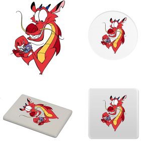Magneet - Mulan - Mushu 1