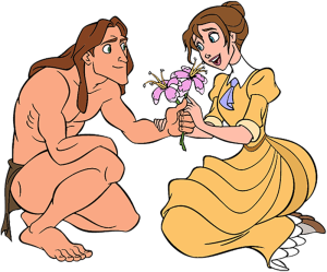 Magneet - Tarzan - Tarzan en Jane 1