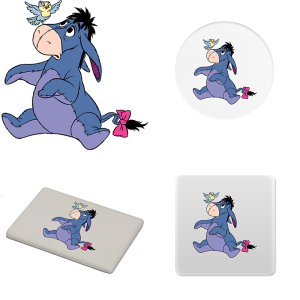Magneet - Winnie de Poeh - Eeyore 1
