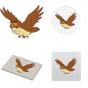 Magneet - Winnie de Poeh - Uil 1