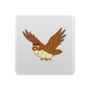 Magneet - Winnie de Poeh - Uil 1