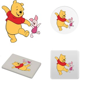 Magneet - Winnie de Poeh - Winnie de Poeh en Knorretje 1