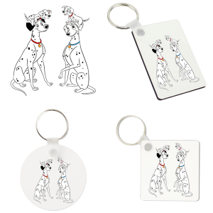 Sleutelhanger - 101 Dalmatiërs - Familie 1