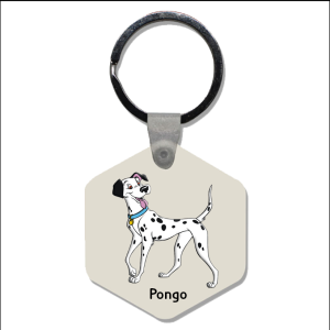 Sleutelhanger - 101 Dalmatiërs - Pongo 1