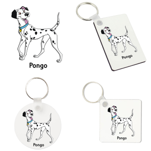 Sleutelhanger - 101 Dalmatiërs - Pongo 1