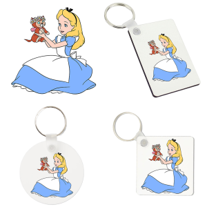 Sleutelhanger - Alice in Wonderland - Alice 2