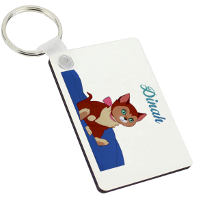 Sleutelhanger - Alice in Wonderland - Dinah 1