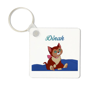 Sleutelhanger - Alice in Wonderland - Dinah 1