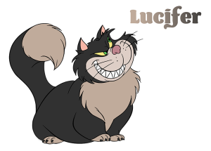 Sleutelhanger - Assepoester - Lucifer 1