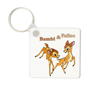 Sleutelhanger - Bambi - Bambi en Faline 1