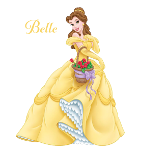Sleutelhanger - Belle en het Beest - Belle 1