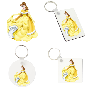 Sleutelhanger - Belle en het Beest - Belle 2