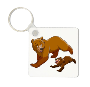 Sleutelhanger - Brother Bear - Kenai en Koda 1