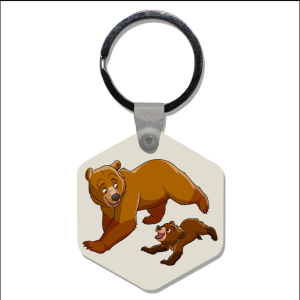 Sleutelhanger - Brother Bear - Kenai en Koda 1
