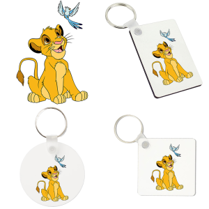 Sleutelhanger - De Leeuwenkoning - Simba 1
