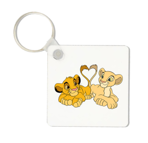 Sleutelhanger - De Leeuwenkoning - Simba en Nala 1