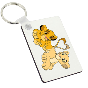 Sleutelhanger - De Leeuwenkoning - Simba en Nala 1