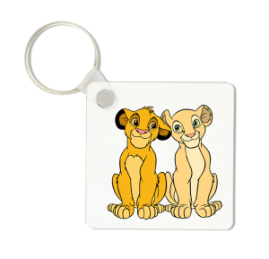 Sleutelhanger - De Leeuwenkoning - Simba en Nala 2