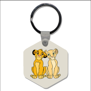 Sleutelhanger - De Leeuwenkoning - Simba en Nala 2