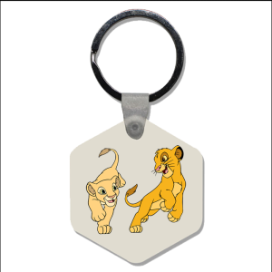 Sleutelhanger - De Leeuwenkoning - Simba en Nala 3
