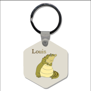Sleutelhanger - De Prinses en de Kikker - Louis 1