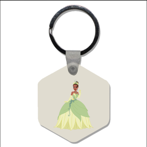 Sleutelhanger - De Prinses en de Kikker - Tiana 1