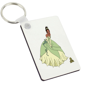 Sleutelhanger - De Prinses en de Kikker - Tiana en Naveen 1