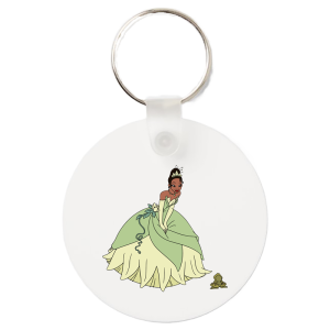 Sleutelhanger - De Prinses en de Kikker - Tiana en Naveen 1