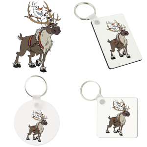 Sleutelhanger - Frozen - Olaf en Sven 1