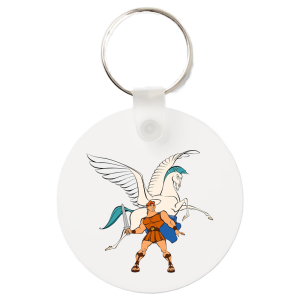 Sleutelhanger - Hercules - Hercules en Pegasus 1