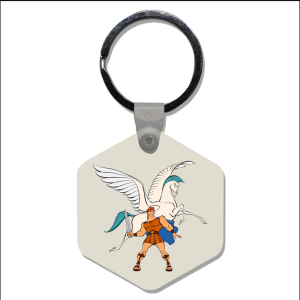 Sleutelhanger - Hercules - Hercules en Pegasus 1