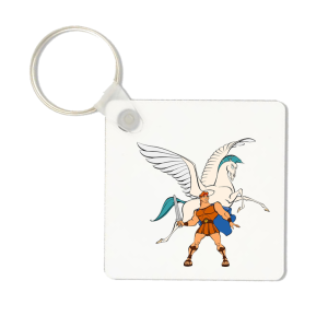 Sleutelhanger - Hercules - Hercules en Pegasus 1
