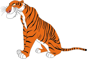 Sleutelhanger - Jungle Book - Shere Khan 1