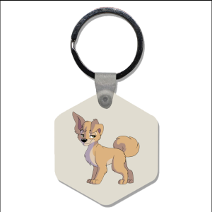Sleutelhanger - Lady en de Vagebond - Angle 2