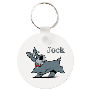 Sleutelhanger - Lady en de Vagebond - Jock 1