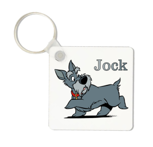 Sleutelhanger - Lady en de Vagebond - Jock 1