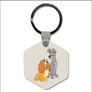 Sleutelhanger - Lady en de Vagebond - Lady en de Vagebond 1