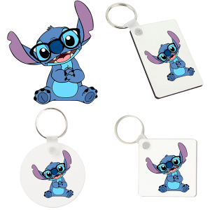 Sleutelhanger - Lilo en Stitch - Stitch 4