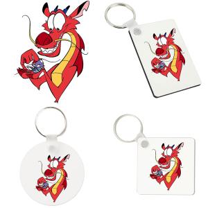 Sleutelhanger - Mulan - Mushu 1