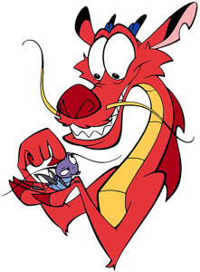 Sleutelhanger - Mulan - Mushu 1