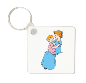 Sleutelhanger - Peter Pan - Wendy en Michiel 1