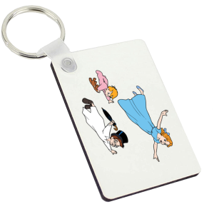 Sleutelhanger - Peter Pan - Wendy, Michiel en Jan 1