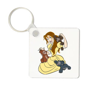 Sleutelhanger - Tarzan - Jane 1
